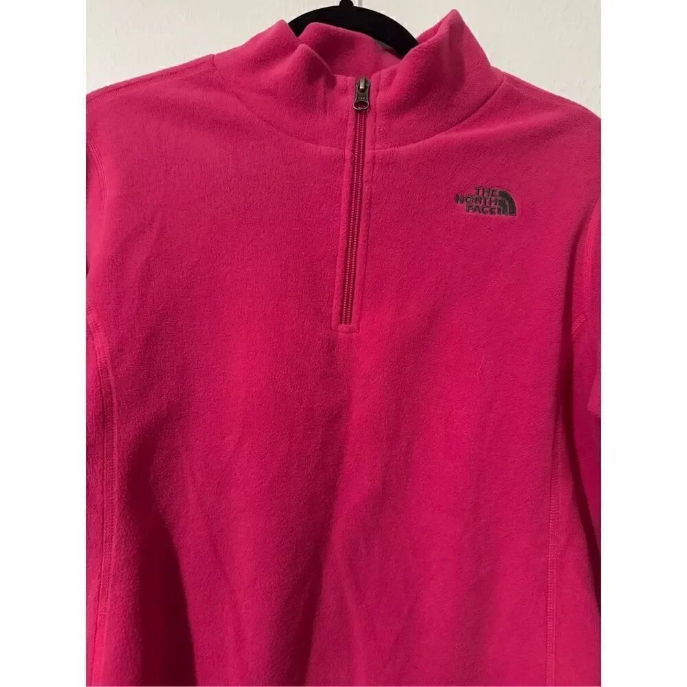 The north face pink pullover long sleeve sweater girls 18 XL